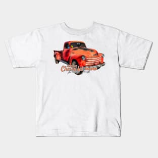 1952 Chevrolet 3100 Pickup Truck Kids T-Shirt